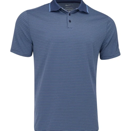 Nike DF Tour Stripe OLC Shirt Polo Short Sleeve Golf Apparel