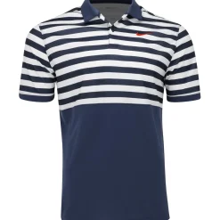 Nike DF Victory+ Blocked Shirt Polo Short Sleeve Golf Apparel