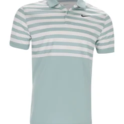 Nike DF Victory+ Blocked Shirt Polo Short Sleeve Golf Apparel