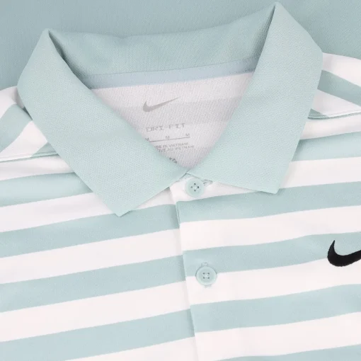 Nike DF Victory+ Blocked Shirt Polo Short Sleeve Golf Apparel