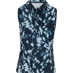Nike DF Victory Sleeveless Print Shirt Polo Short Sleeve Golf Apparel