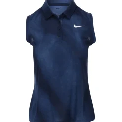 Nike DF Victory Sleeveless Print Shirt Polo Short Sleeve Golf Apparel