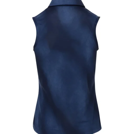 Nike DF Victory Sleeveless Print Shirt Polo Short Sleeve Golf Apparel
