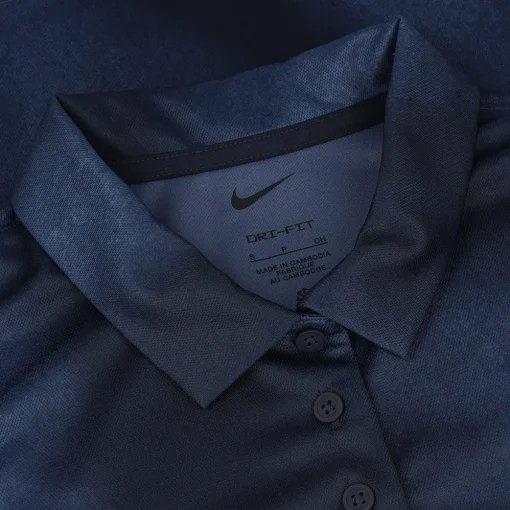 Nike DF Victory Sleeveless Print Shirt Polo Short Sleeve Golf Apparel
