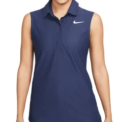 Nike Dri Fit Advanced Tour Sleeveless Shirt Polo Short Sleeve Golf Apparel