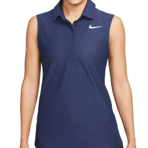 Nike Dri Fit Advanced Tour Sleeveless Shirt Polo Short Sleeve Golf Apparel