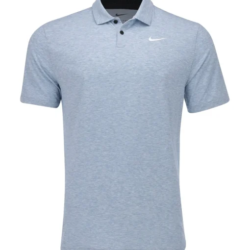 Nike Dri Fit Tour Heather Shirt Polo Short Sleeve Golf Apparel