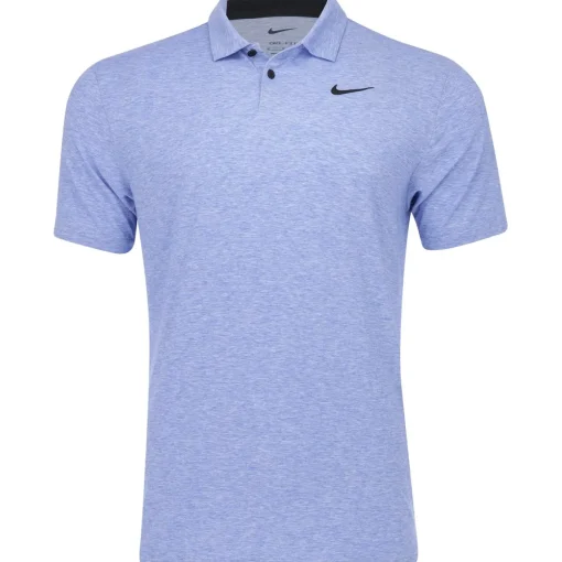 Nike Dri Fit Tour Heather Shirt Polo Short Sleeve Golf Apparel