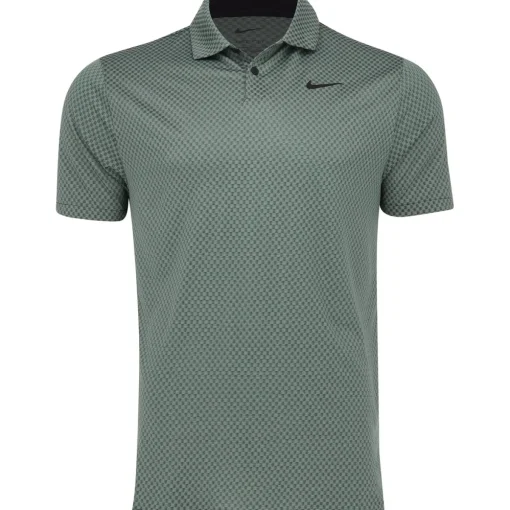 Nike Dri Fit Tour Jacquard Shirt Polo Short Sleeve Golf Apparel