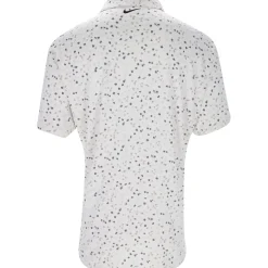 Nike Dri Fit Tour Micro Floral Shirt Polo Short Sleeve Golf Apparel