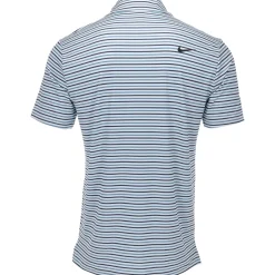 Nike Dri Fit Tour Stripe Shirt Polo Short Sleeve Golf Apparel