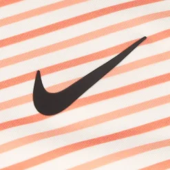 Nike Dri Fit Tour Stripe Shirt Polo Short Sleeve Golf Apparel