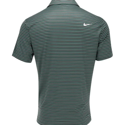 Nike Dri Fit Tour Stripe Shirt Polo Short Sleeve Golf Apparel
