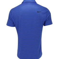 Nike Dri Fit Tour Stripe Shirt Polo Short Sleeve Golf Apparel