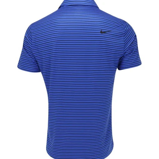 Nike Dri Fit Tour Stripe Shirt Polo Short Sleeve Golf Apparel