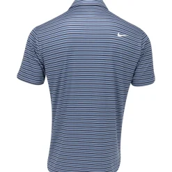 Nike Dri Fit Tour Stripe Shirt Polo Short Sleeve Golf Apparel