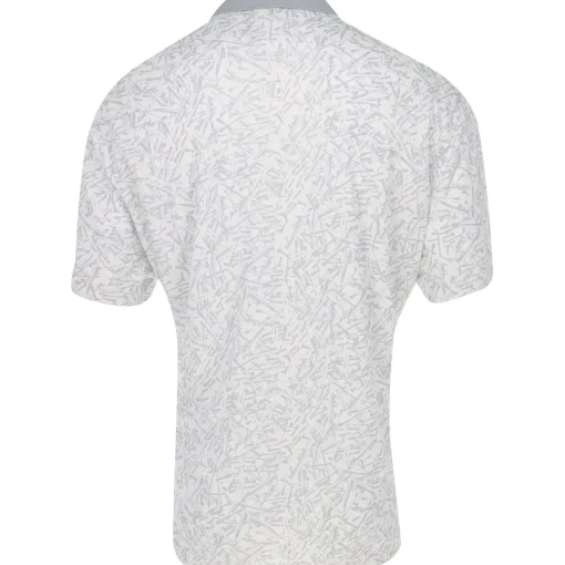 Nike Dri Fit Victory+ Micro AOP Shirt Polo Short Sleeve Golf Apparel