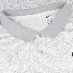 Nike Dri Fit Victory+ Micro AOP Shirt Polo Short Sleeve Golf Apparel