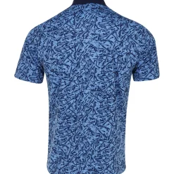 Nike Dri Fit Victory+ Micro AOP Shirt Polo Short Sleeve Golf Apparel