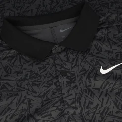 Nike Dri Fit Victory+ Micro AOP Shirt Polo Short Sleeve Golf Apparel