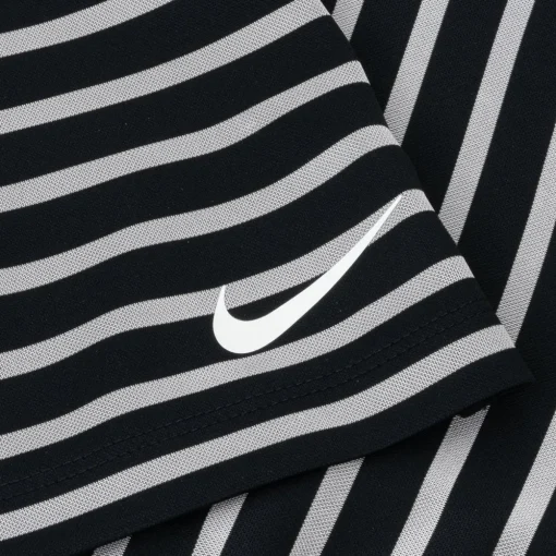Nike Dri Fit Victory Stripe Shirt Polo Short Sleeve Golf Apparel