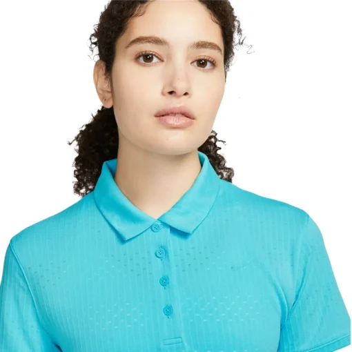 Nike Dri Fit Victory Vaneer Shirt Polo Short Sleeve Golf Apparel