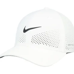 Nike DriFit Advanced Rise Structured Aerobill Swoosh Flex Perf Headwear Cap Golf Apparel