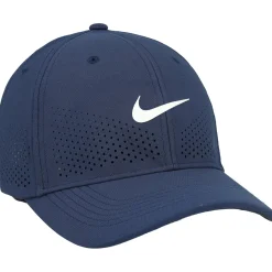 Nike DriFit Advanced Rise Structured Aerobill Swoosh Flex Perf Headwear Cap Golf Apparel