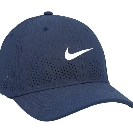 Nike DriFit Advanced Rise Structured Aerobill Swoosh Flex Perf Headwear Cap Golf Apparel