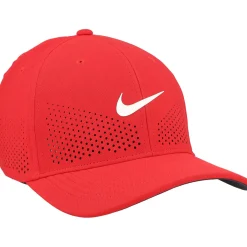 Nike DriFit Advanced Rise Structured Aerobill Swoosh Flex Perf Headwear Cap Golf Apparel