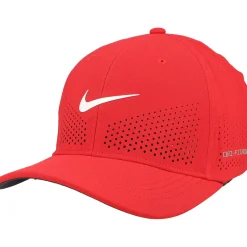 Nike DriFit Advanced Rise Structured Aerobill Swoosh Flex Perf Headwear Cap Golf Apparel