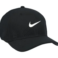 Nike DriFit Advanced Rise Structured Aerobill Swoosh Flex Perf Headwear Cap Golf Apparel