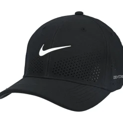 Nike DriFit Advanced Rise Structured Aerobill Swoosh Flex Perf Headwear Cap Golf Apparel