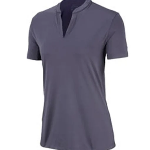 Nike Dri-Fit Open Placket Shirt Polo Short Sleeve Golf Apparel