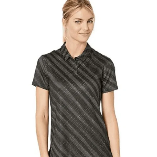 Nike Dri-Fit Printed Shirt Polo Short Sleeve Golf Apparel