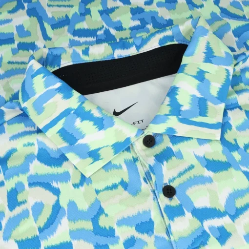 Nike DriFit Tour Confetti Shirt Polo Short Sleeve Golf Apparel