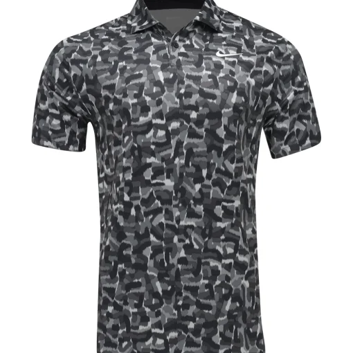 Nike DriFit Tour Confetti Shirt Polo Short Sleeve Golf Apparel