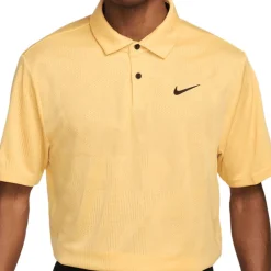 Nike Dri-FIT Tour Jacquard Shirt Polo Short Sleeve Golf Apparel