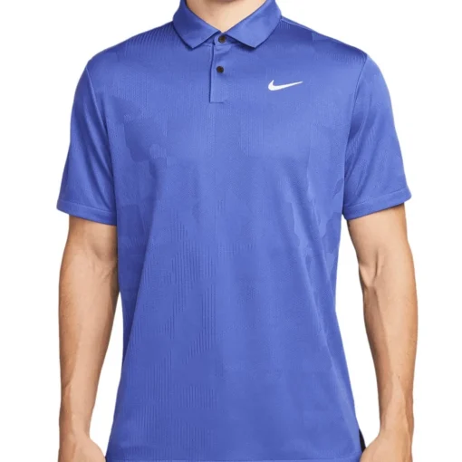 Nike Dri-FIT Tour Jacquard Shirt Polo Short Sleeve Golf Apparel