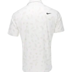 Nike DriFit Tour Micro Print Shirt Polo Short Sleeve Golf Apparel
