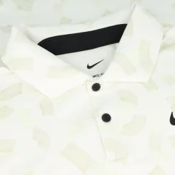 Nike DriFit Tour Micro Print Shirt Polo Short Sleeve Golf Apparel