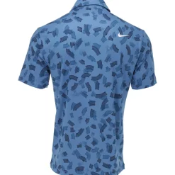 Nike DriFit Tour Micro Print Shirt Polo Short Sleeve Golf Apparel