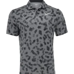 Nike DriFit Tour Micro Print Shirt Polo Short Sleeve Golf Apparel