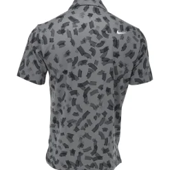 Nike DriFit Tour Micro Print Shirt Polo Short Sleeve Golf Apparel