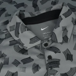 Nike DriFit Tour Micro Print Shirt Polo Short Sleeve Golf Apparel