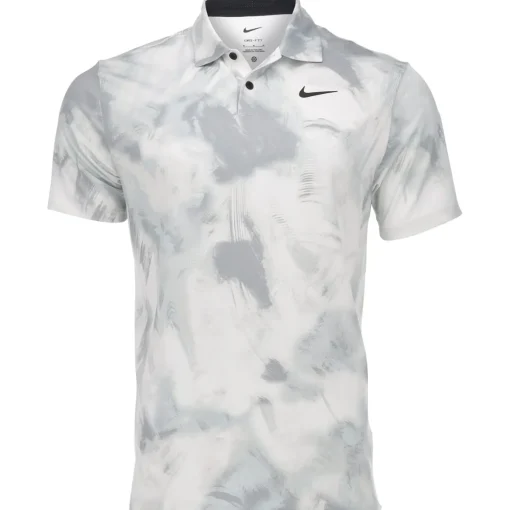 Nike DriFit Tour Ombre Print Shirt Polo Short Sleeve Golf Apparel