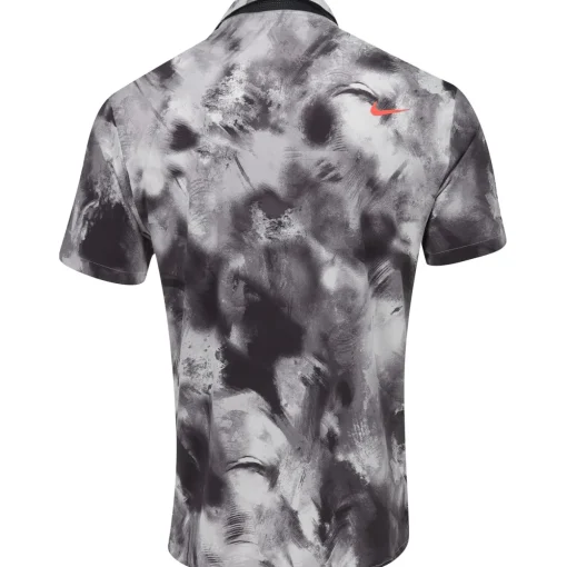 Nike DriFit Tour Ombre Print Shirt Polo Short Sleeve Golf Apparel