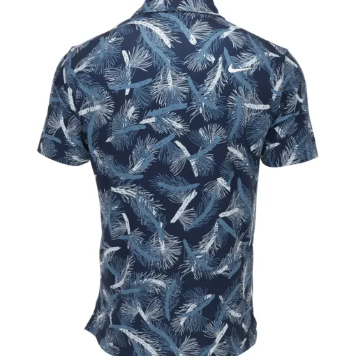 Nike DriFit Tour Pine Shirt Polo Short Sleeve Golf Apparel