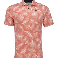 Nike DriFit Tour Pine Shirt Polo Short Sleeve Golf Apparel