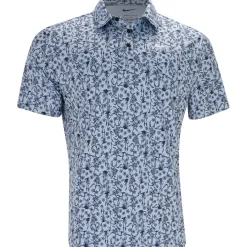 Nike Dri-Fit Tour POA Print Shirt Polo Short Sleeve Golf Apparel